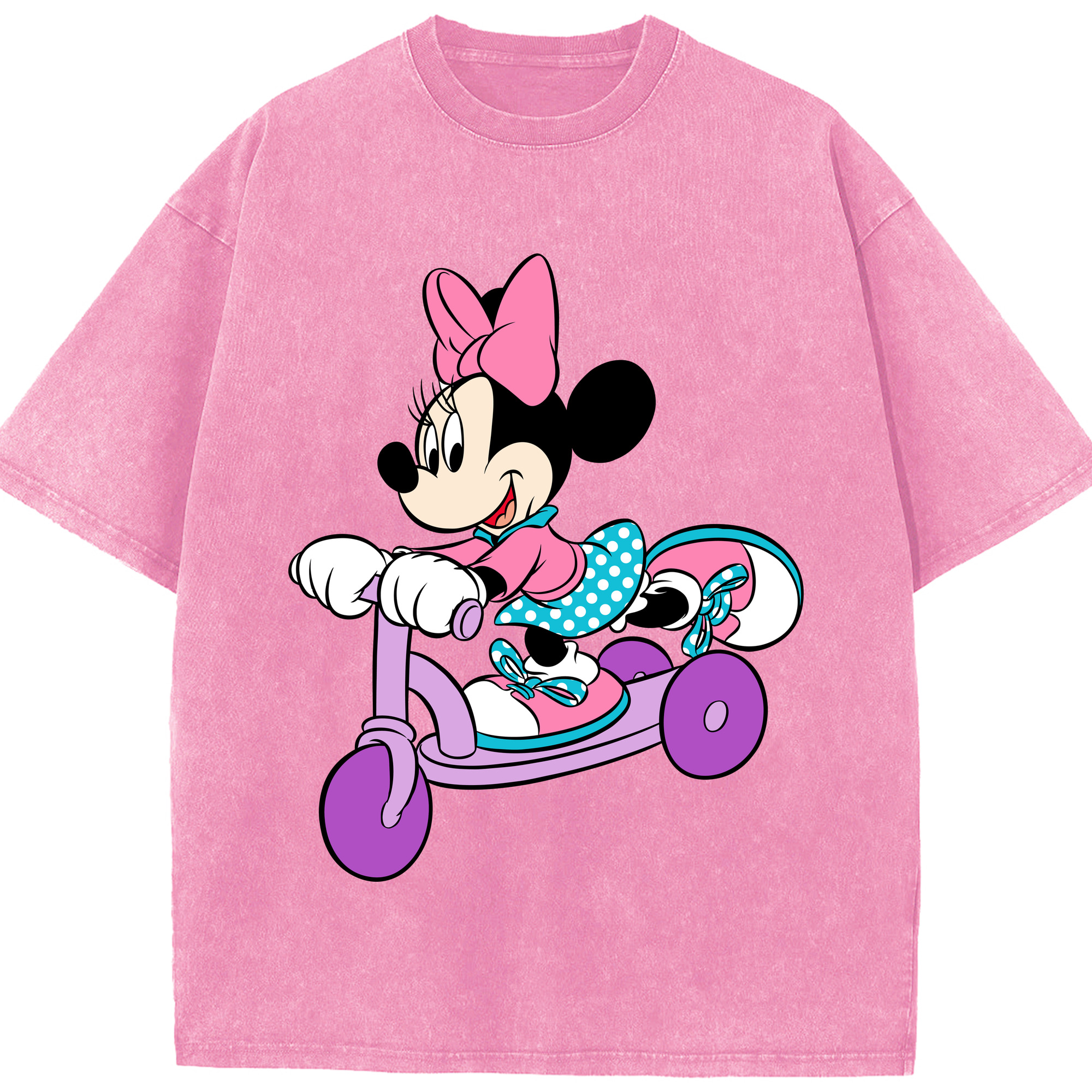 （画像用） ミッキーマウス Mickey Mouse 綿100% ヴィンテージ風 半袖Tシャツ（フロントプリント）
